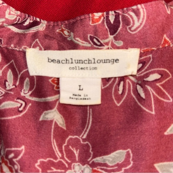beachlunchlounge Floral Sleeveless Boho Blouse - Picture 3 of 4